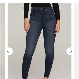 Good American good legs high waisted jeans
